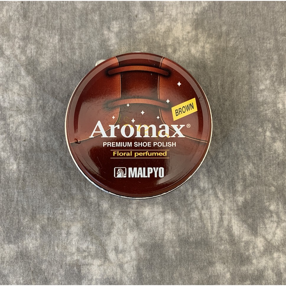 Xi đánh giày Hàn Quốc cao cấp Aromax- màu nâu