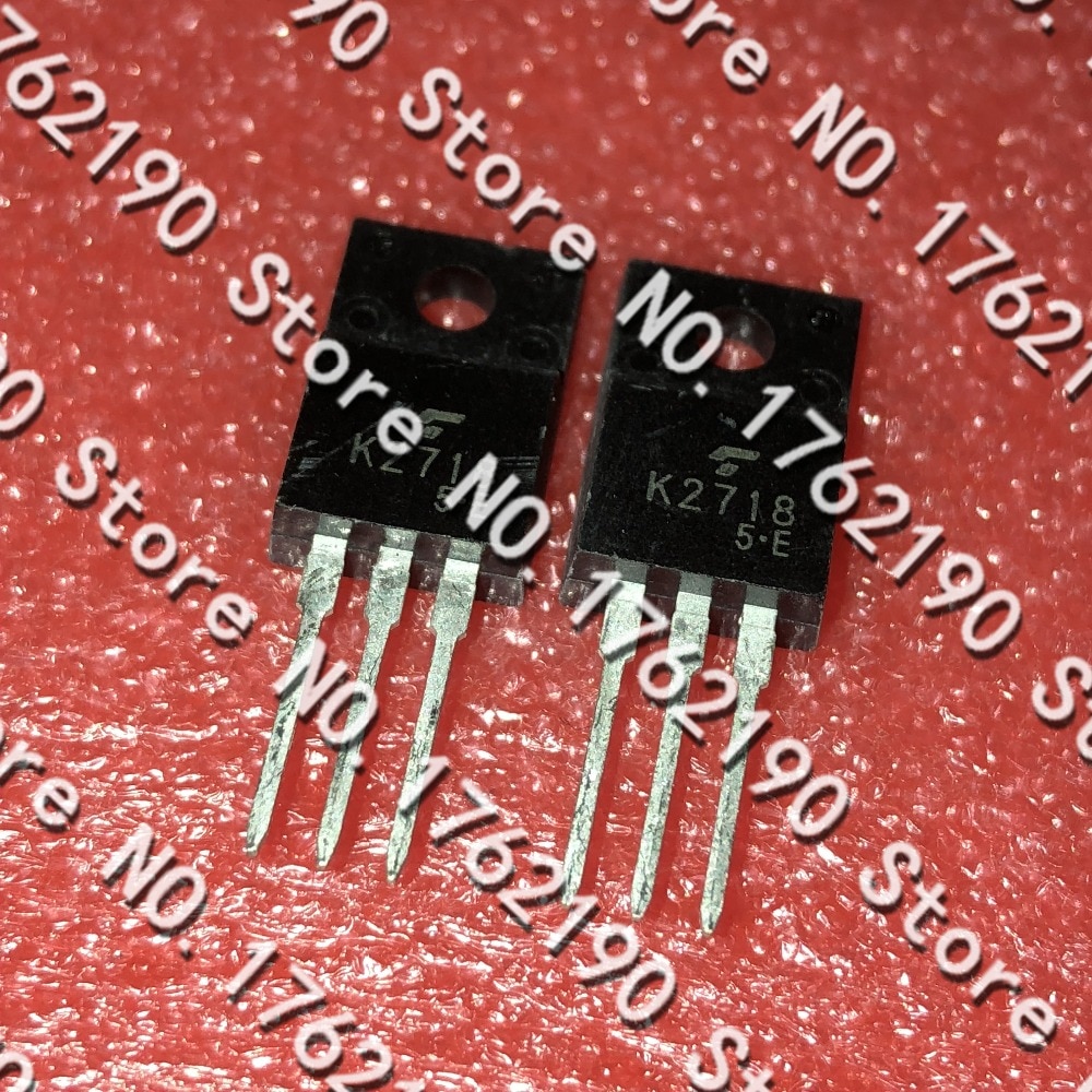 Transistor 10 K2718 Cái / lô 2SK2718 TO-220F MOS Hiệu ứng trường Mlc1
