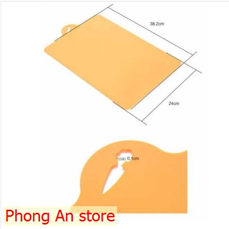 Thớt nhựa dẻo kháng khuẩn cao cấp