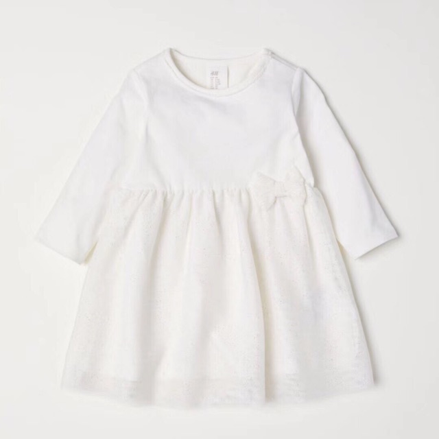 Váy cotton HM xanh mint cực xinh
