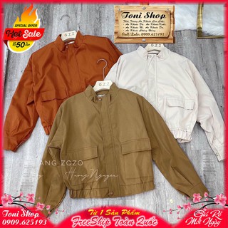 ÁO KHOÁC KAKI Túi Hộp 2 Lớp (M650 - Kèm Video Ảnh Thật)