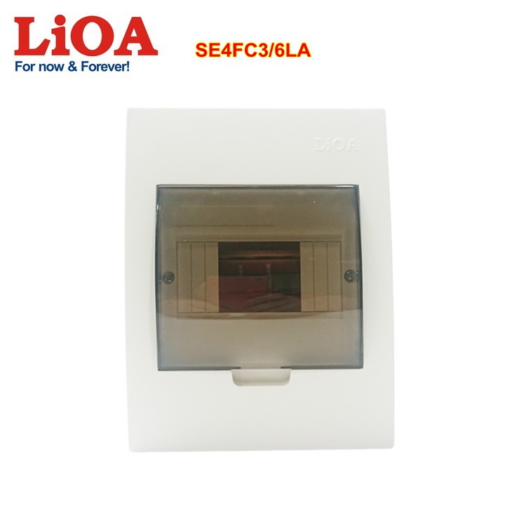 Tủ điện LiOA đế nhựa dùng chứa 2- 8 Aptomat Mã SP - MCB, MCCB, RCBO Chính hãng