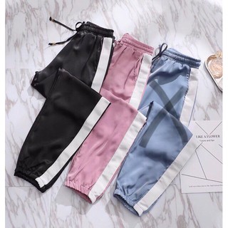 🍒Quần jogger phi lụa mẫu mới cực hot🍒(kèm ảnh thật)
