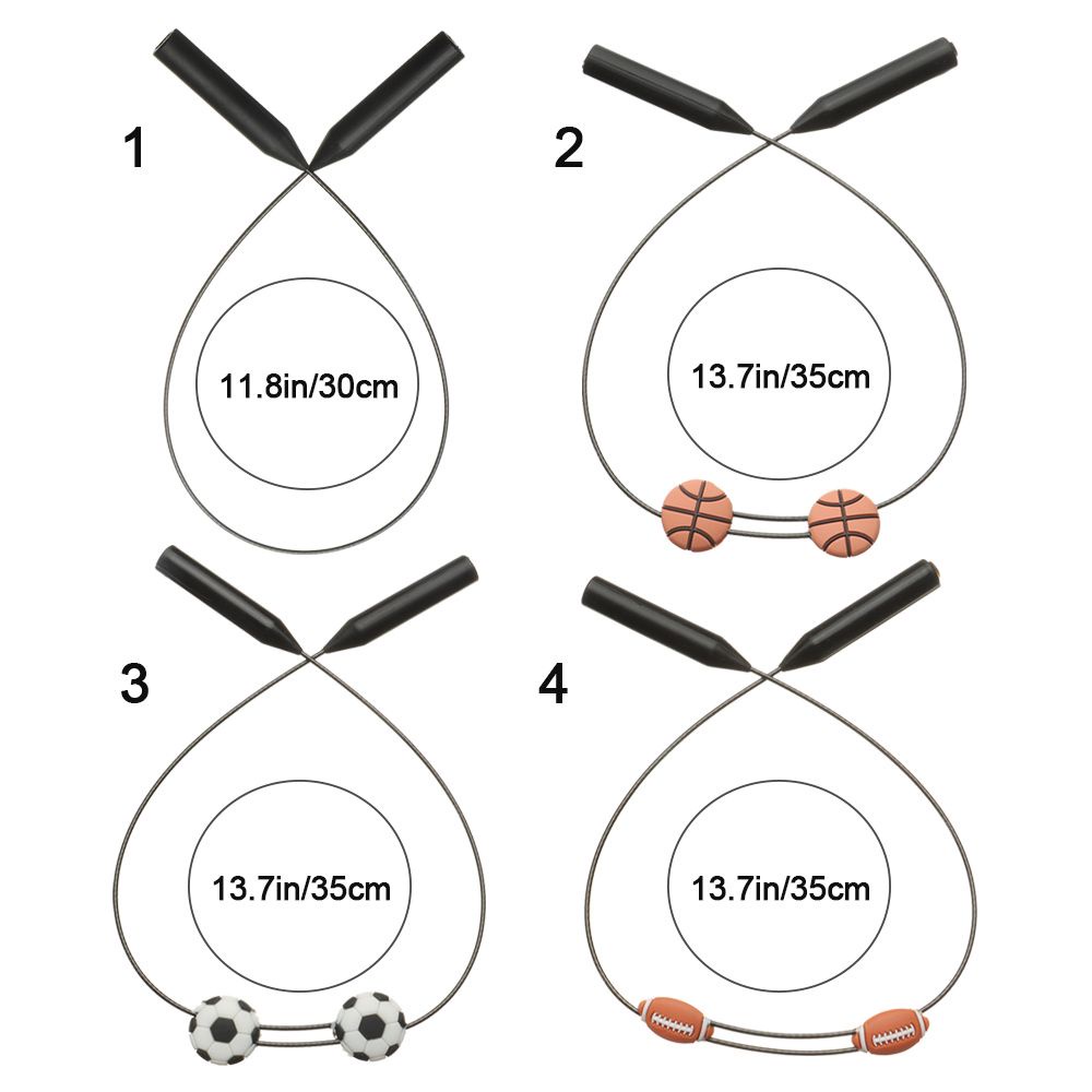 Dây đeo kính bằng silicone chống trượt phong cách thể thao