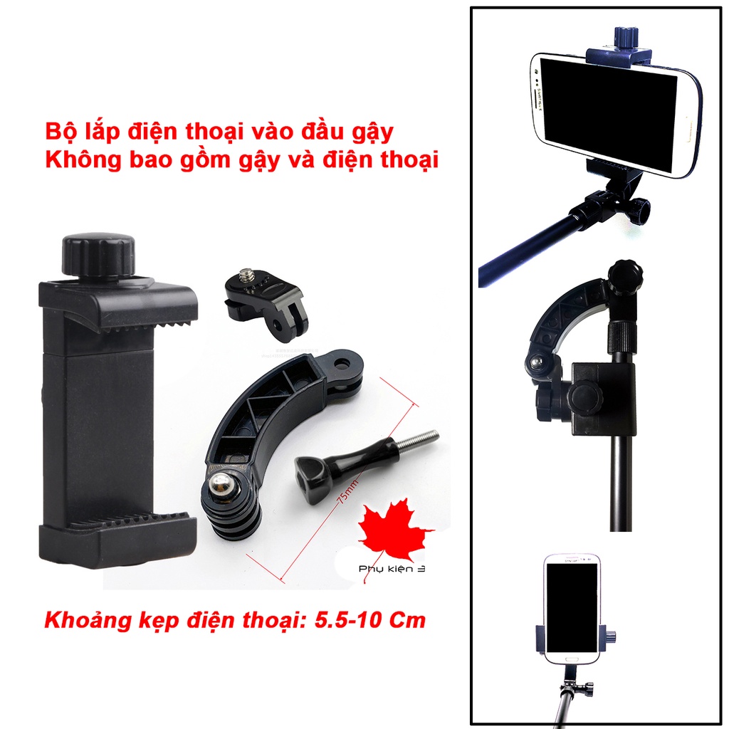 Gậy chụp hình - gậy chụp ảnh , gậy selfie 920 mm, 490mm 1.5m chụp ảnh selfie cho máy Gopro Hero, SJCAM, Eken