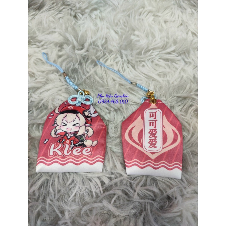 Túi phước aka Bùa may mắn Omamori Genshin Impact buff may mắn khi gacha cho bạn ^^