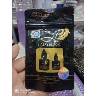 Keo lady black học nối mi, keo nối mi lady