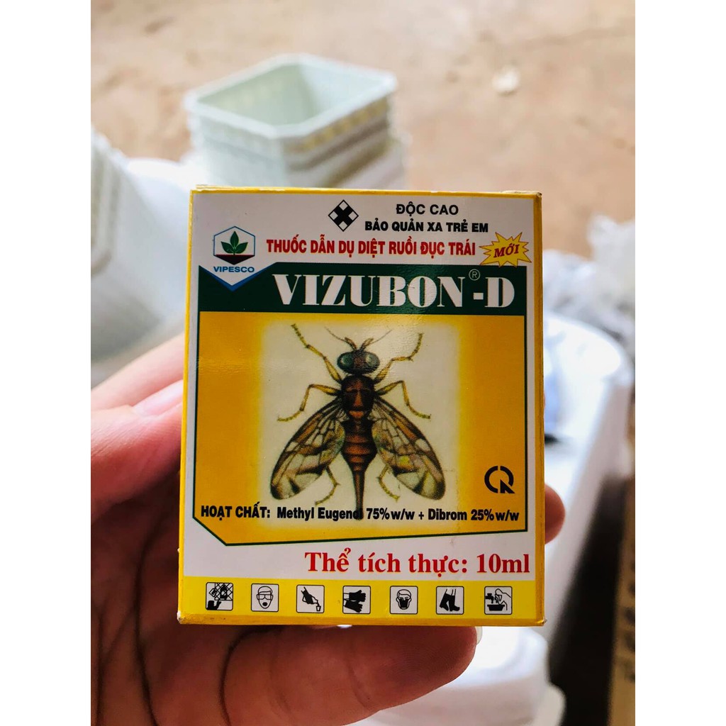 thuốc dẫn dụ ruồi đục trái Vizubon