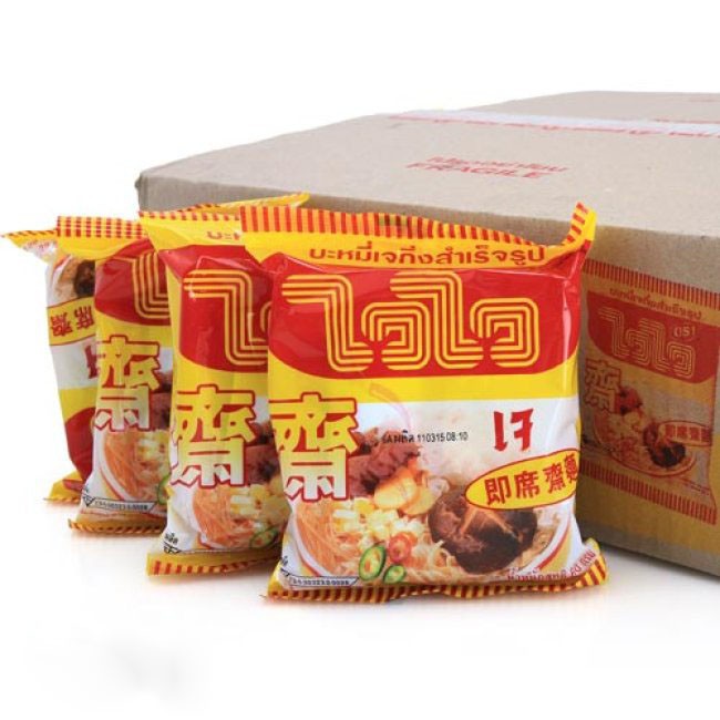 Thùng 30 gói Mì chay Thái Lan