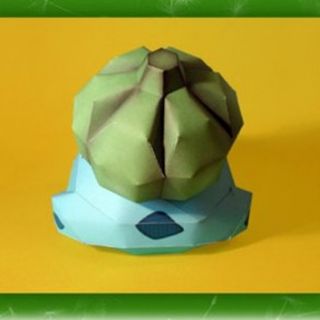 Mô hình giấy Pokemon: BULBASAUR Ver.2