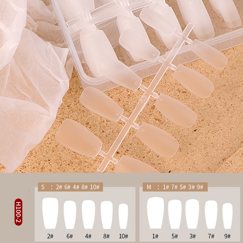 Móng Tay Giả Pháp Kèm Vỏ Bọc Cho Trang Trí Móng Tay DIY