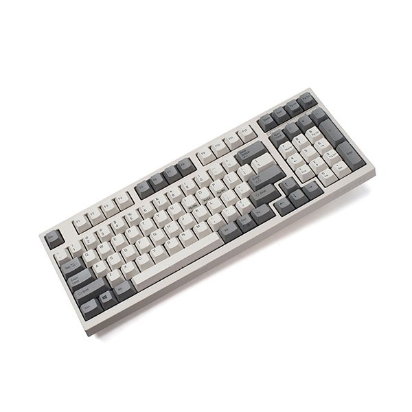 Bàn Phím Cơ Có Dây Leopold FC980C White Grey Topre Switch Hàng Chính Hãng