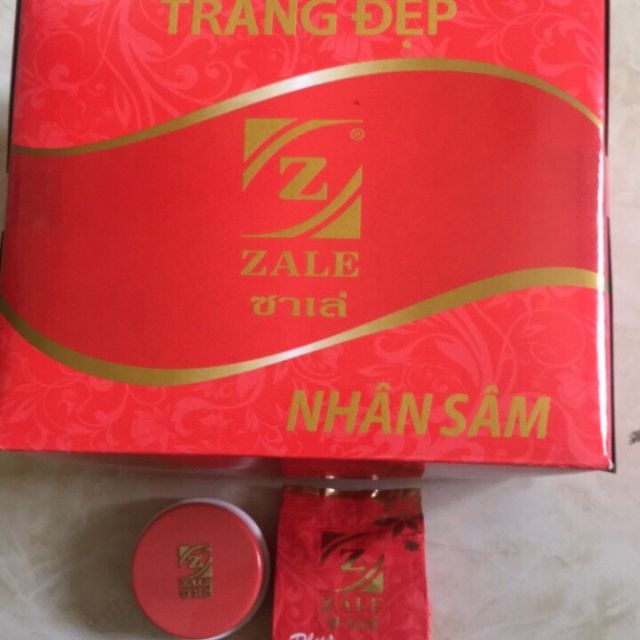 Kem zale nhân sâm đỏ(  màu hồng) 2 loại