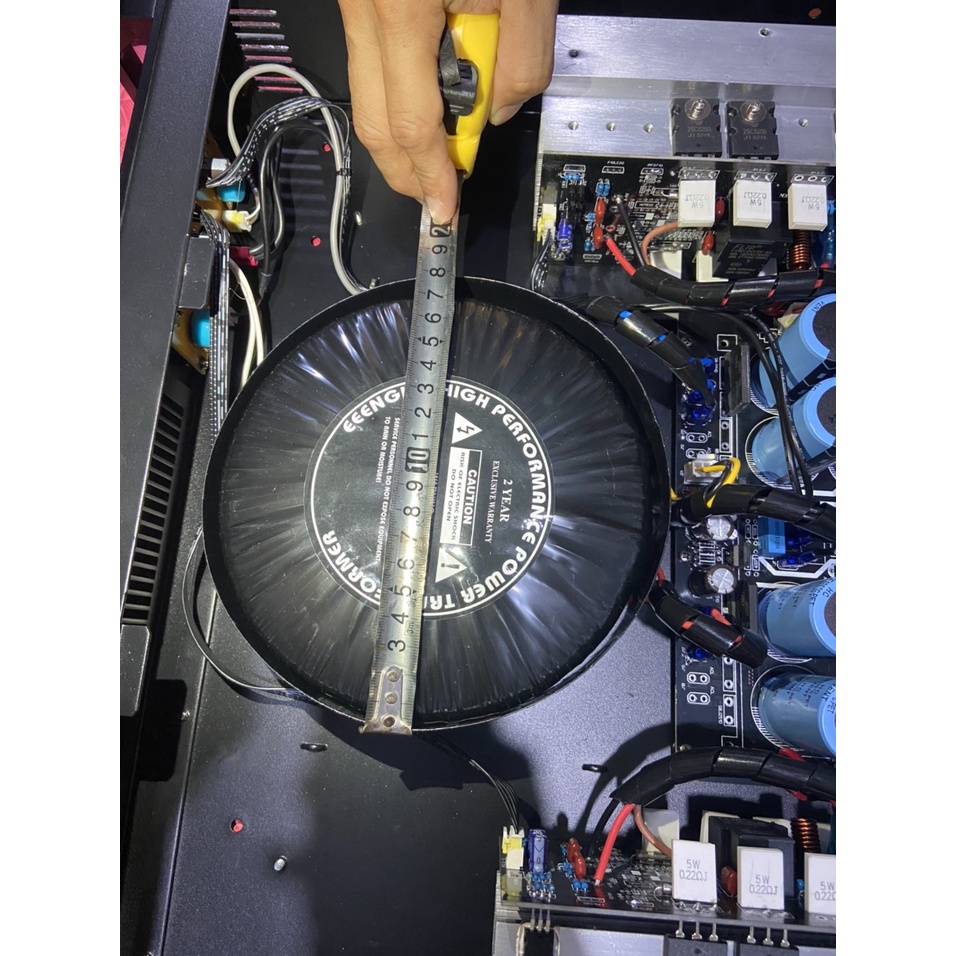 ĐẨY CÔNG SUẤT DA-2610, 3 KÊNH ,36 SÒ, CÔNG SUẤT 600W, ĐÁNH THOẢI MÁI LOA 3,4,5 TẤC, TẶNG KÈM 2 DÂY CANON