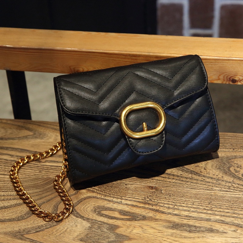 Túi đeo vai IELGY hình vuông cỡ nhỏ phong cách Hồng Kông cổ điển thời trang cho nữ