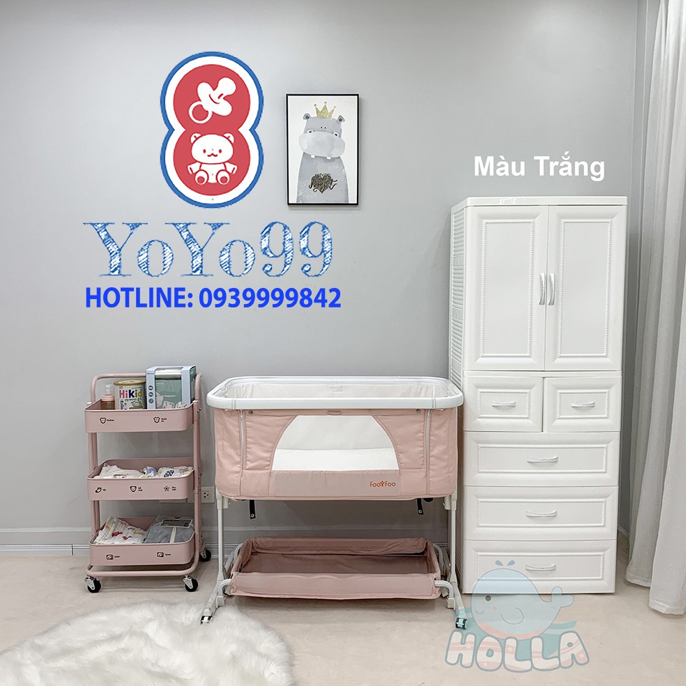 Tủ nhựa Holla 5 tầng 6 ngăn cao cấp HL-0919