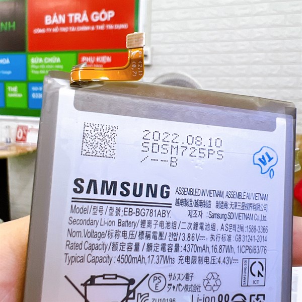 Pin gắn trong Samsung A52 - EB-BG781ABY, bảo hành đổi trả.
