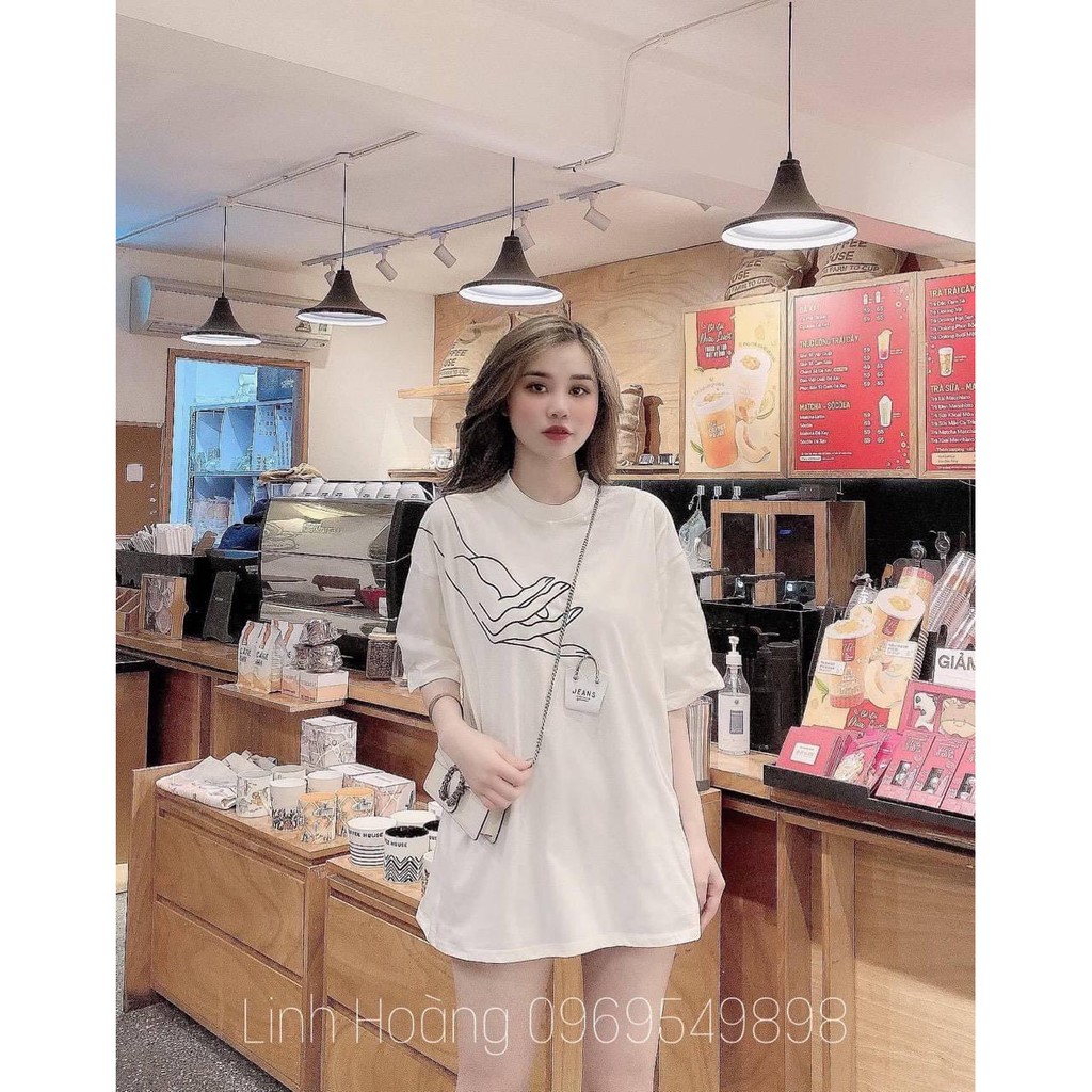 [Rẻ Vô Địch] Áo thun loang unisex tay lỡ form rộng CaMa Store BT 01