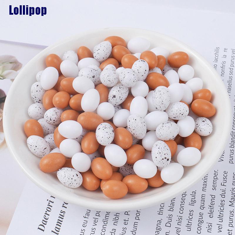 Set 10 mô hình quả trứng mini trang trí tiểu cảnh / nhà búp bê