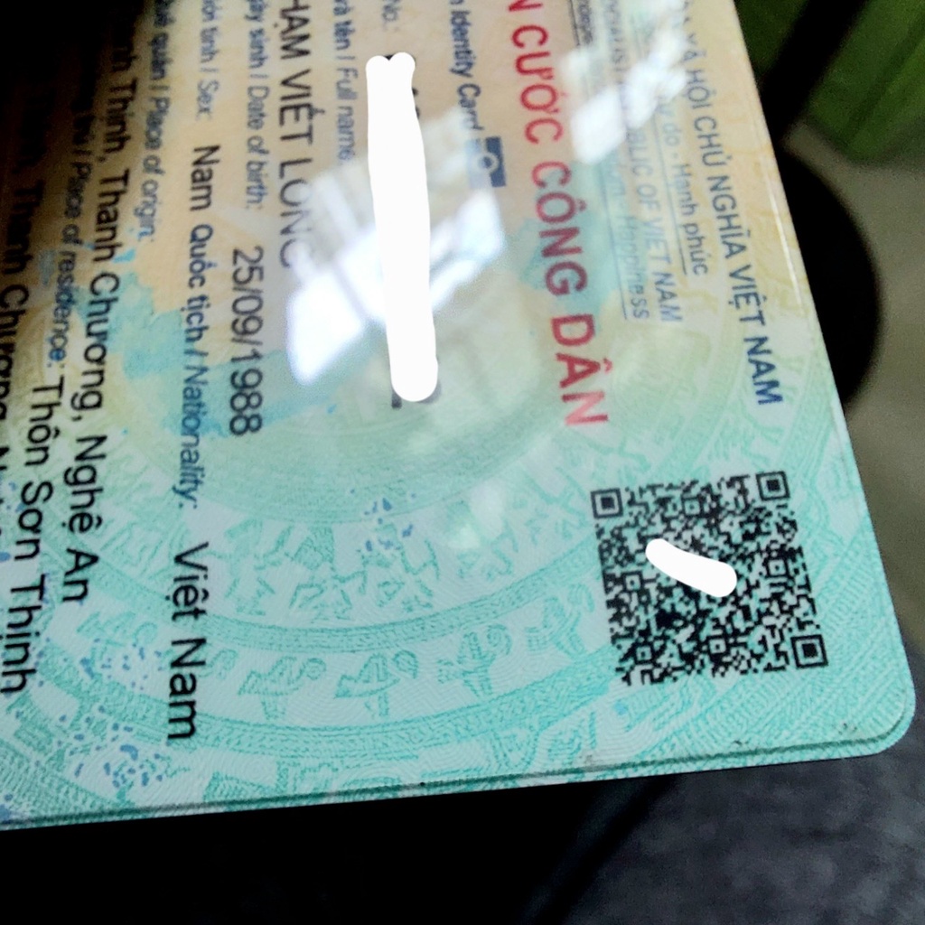 Miếng dán cường lực CCCD / bằng LX, miếng dán bảo vệ chống trầy xước CCCD dán nano 9h+