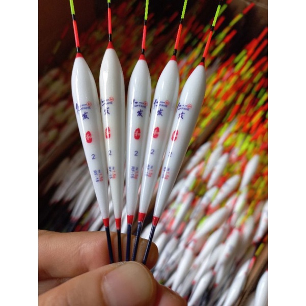 Phao câu đơn câu đài Nano nhạy cá nhiều màu sắc