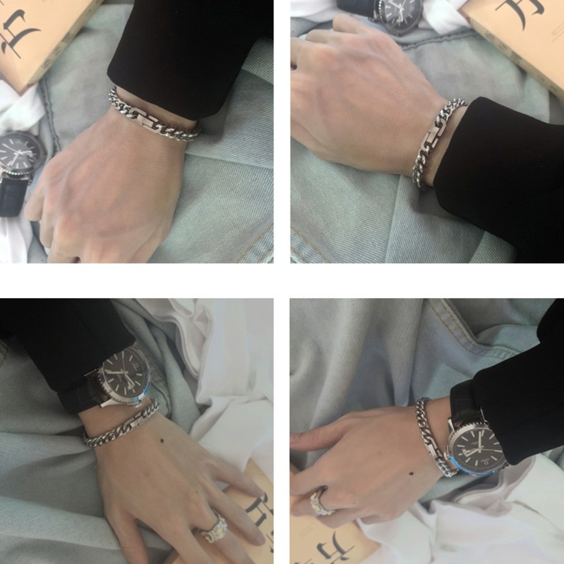 Vòng Tay Thiết Kế Đơn Giản Thời Trang Phong Cách Hip-Hop