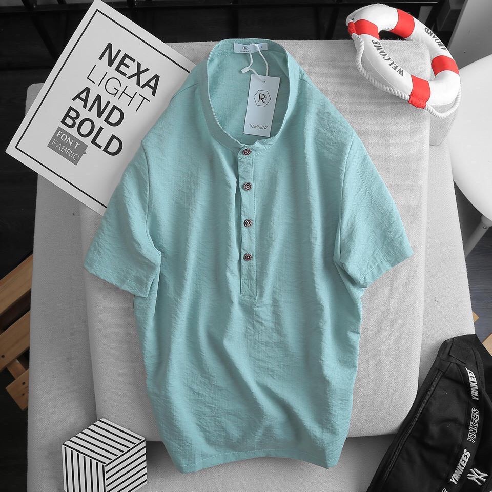 [GIÁ SỈ-90K] Áo Đũi Nam Cộc Tay Cao Cấp Chất Đũi Thái Thoáng Mát Đơn Giản Và Lịch Lãm - 2AĐCR | BigBuy360 - bigbuy360.vn