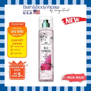 Xịt thơm Bath and Body Works Wild Strawberry (236ml)