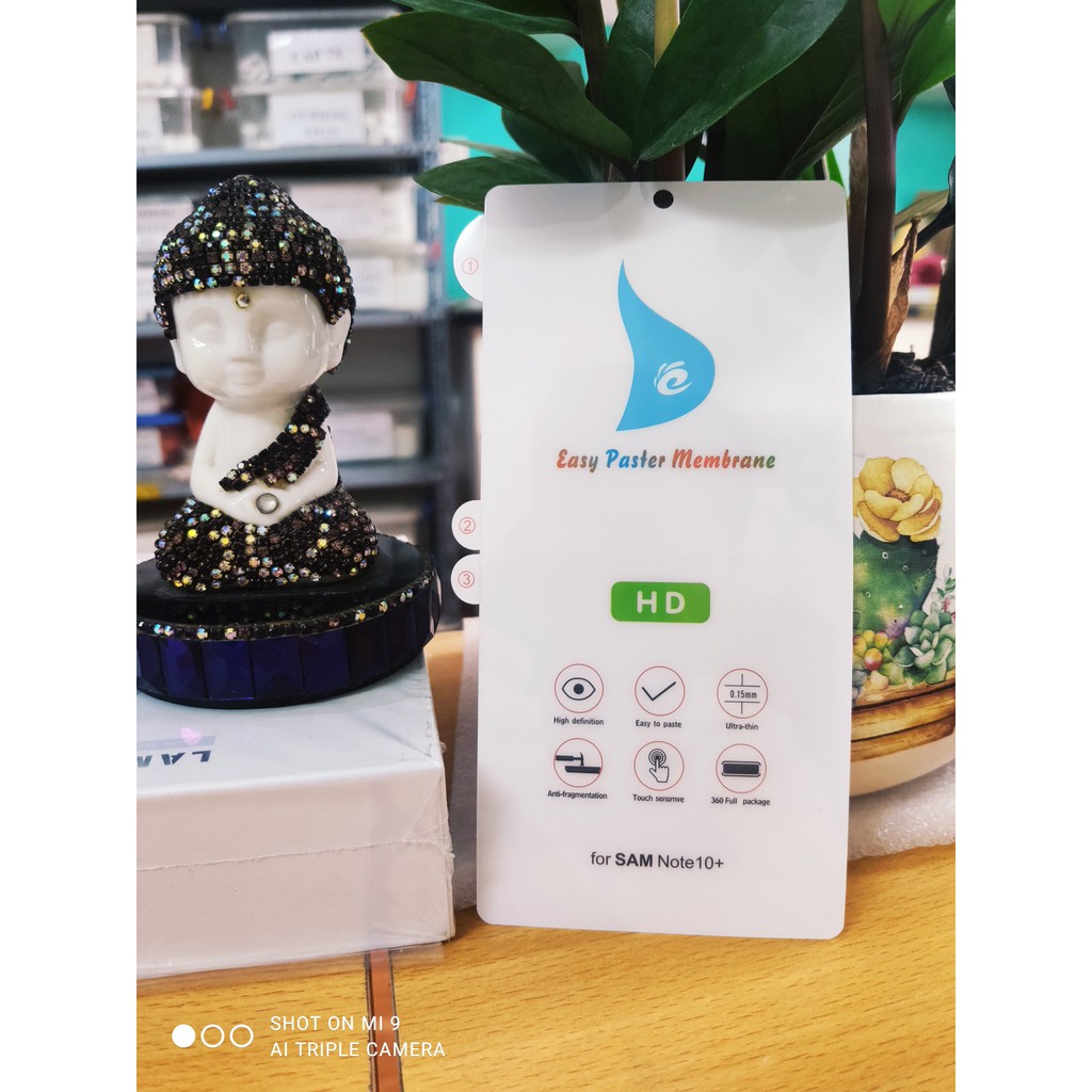 Miếng dán PPF  full màn hình  samsung note 10 plus, siêu bền, chống trầy xước
