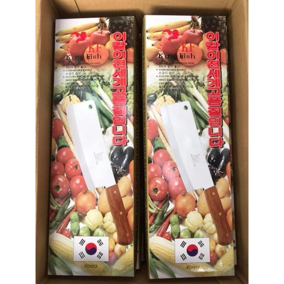 Dao chặt cán gỗ KING FISH Hàn Quốc