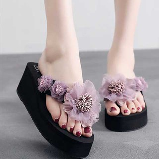 Dép Đi Biển Đế Dày Thời Trang Dành Cho Nữ