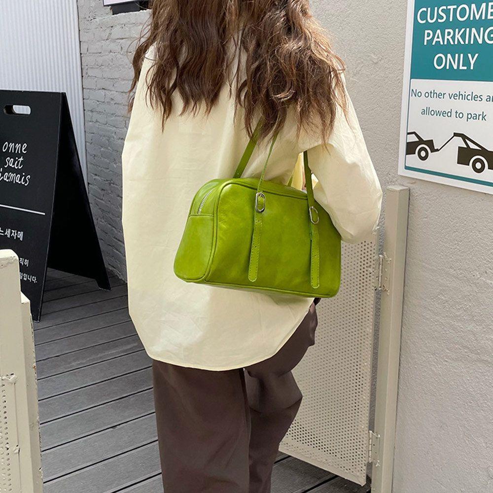 Túi Đeo Vai / Kẹp Nách Chất Liệu Da PU Mềm Thời Trang