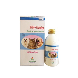 Xịt trị ve, bọ chét cho chó mèo - Frondog 250ml
