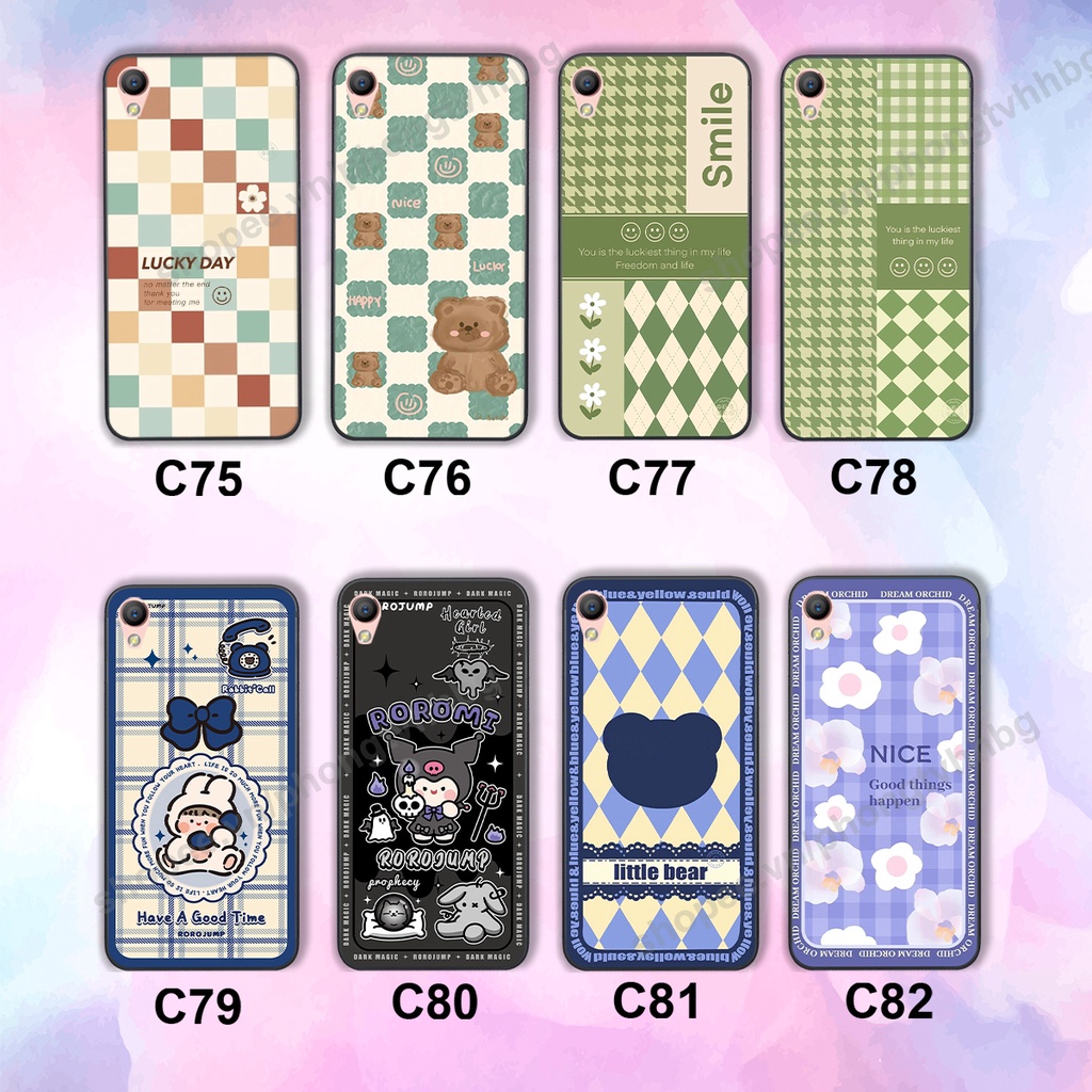 Ốp lưng Oppo A35 / F1 / A37 / Neo 9 / F1 Plus trái tim gấu thể thao , smile mặt cười cực cute
