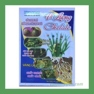 Phân bón bổ sung vi lượng Chelate cho cây