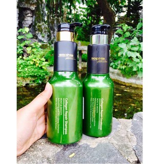 Dầu gội xả Collagen phục hồi tóc Sophia Platium Hàn Quốc 500ml