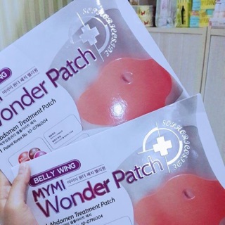 Miếng dán tan mỡ bụng - mỡ đùi mymi wonder patch hàn quốc