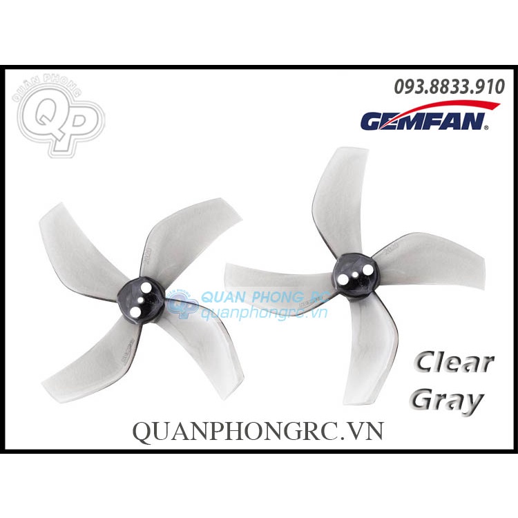 4 Cặp Cánh 4 Lá GEMFAN D51 4 Blades 2020 Cinewhoop Ducted Propellers (8 Cái)