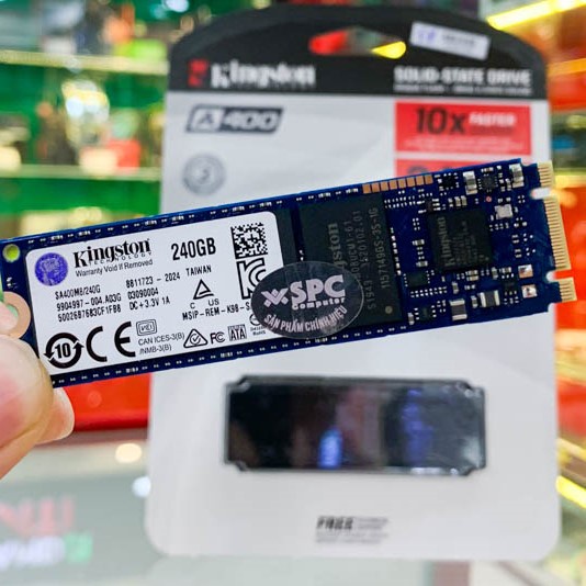 Ổ cứng SSD Kingston A400 240G M.2 2280 (Đọc 500MB/s - Ghi 350MB/s)- (SA400M8/240G) | BigBuy360 - bigbuy360.vn