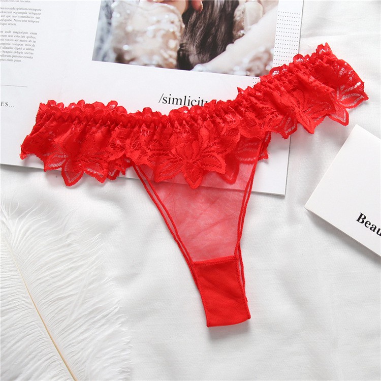 quần lót ren sexy C7 - Quần chip ren trong suốt sexy - quần chíp lọt khe cao cấp