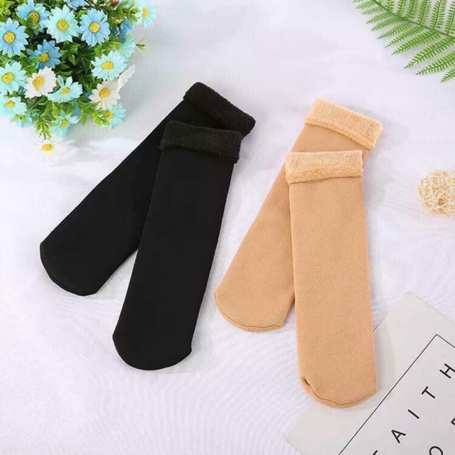 Tất lót nỉ siêu ấm