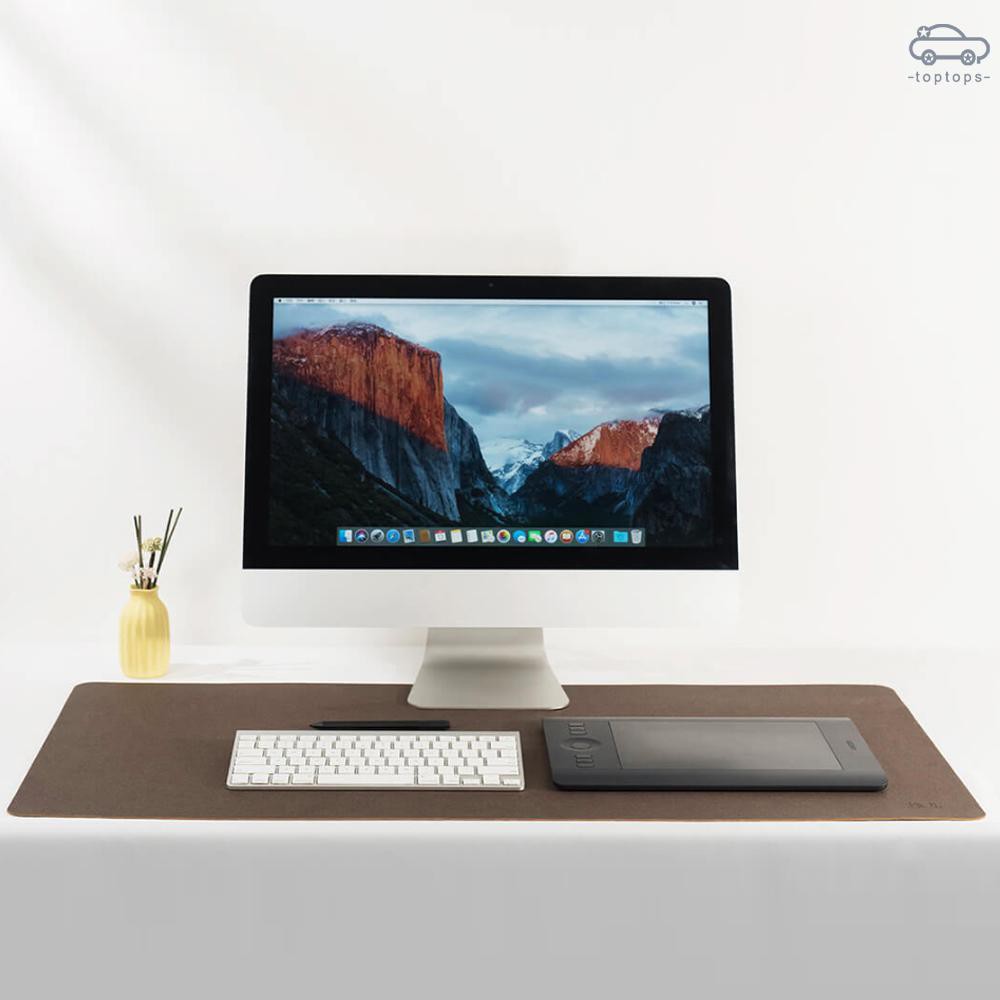TOP Xiaomi Mijia Mouse Pad Computer Laptop Desk Pad Soft Oak Wood Grain Water Resistance Mouse-pad for Office Gaming | BigBuy360 - bigbuy360.vn