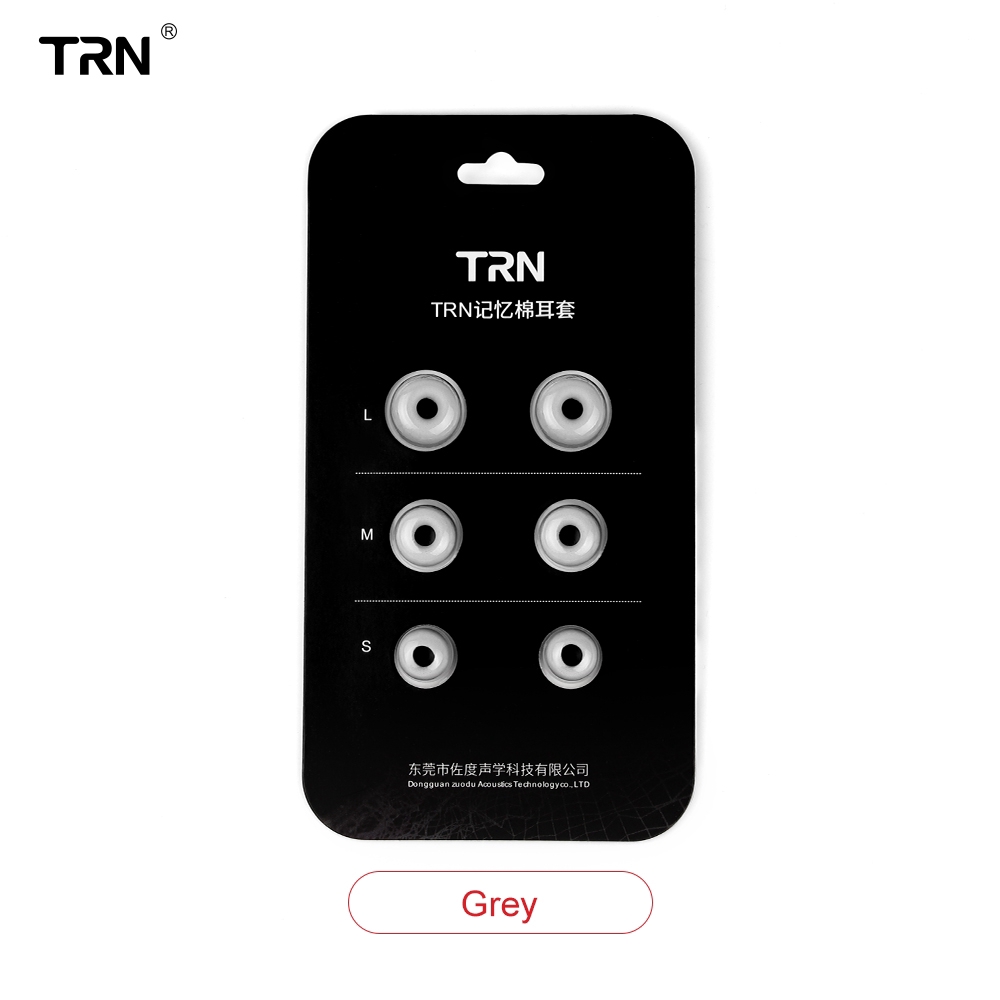 Bộ 6 nút bọc tai bằng mút xốp chống tiếng ồn dành cho tai nghe TRN 4.5mm