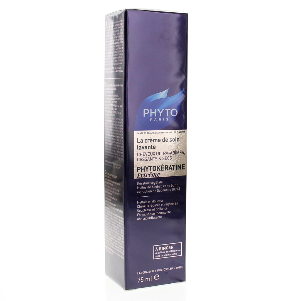 Kem chăm sóc tóc khô gãy Phyto Phytokeratine Extreme 75ml Ouibeaute