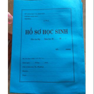 Combo 3 bộ hồ sơ học sinh