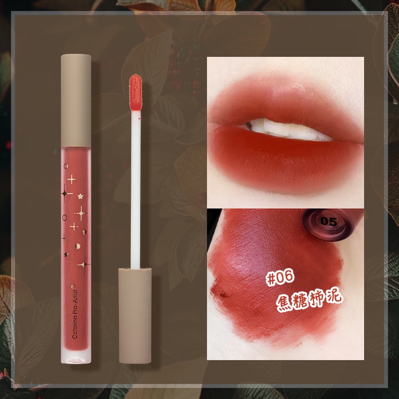 Son môi Ireneda Colorina Pro-Artist màu lì mịn màng không phai và không dính dùng cho trang điểm