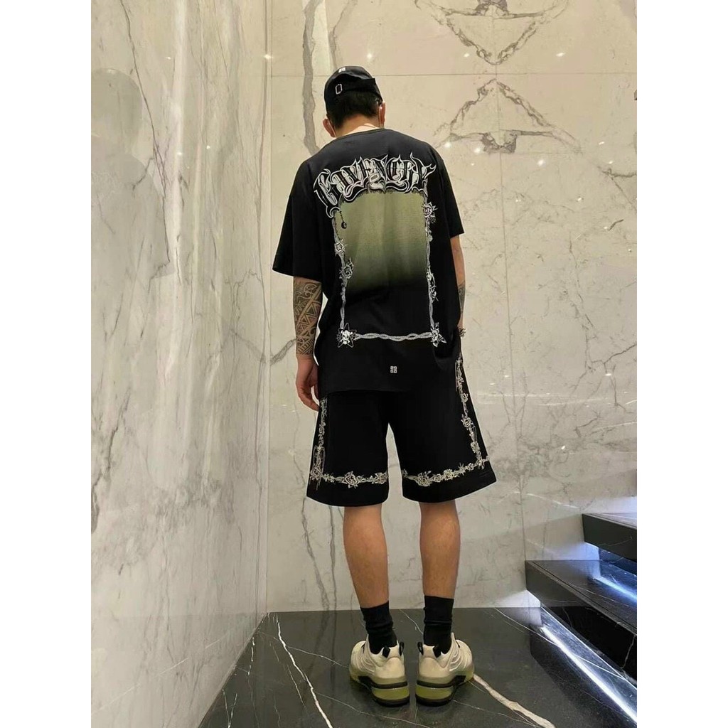 Bộ quần áo nam unisex cộc tay mùa hè, siêu phẩm form thụng tay lỡ in 3d đẹp sắc nét hottrend