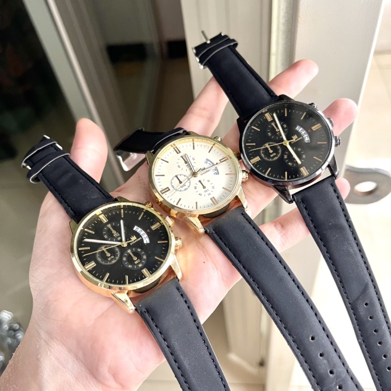 Đồng Hồ Nam Chính Hãng SHAARMS Dây Da Phong Cách Thời Trang Sang Trọng, Có Lịch Ngày Đẹp Giá Rẻ | BigBuy360 - bigbuy360.vn
