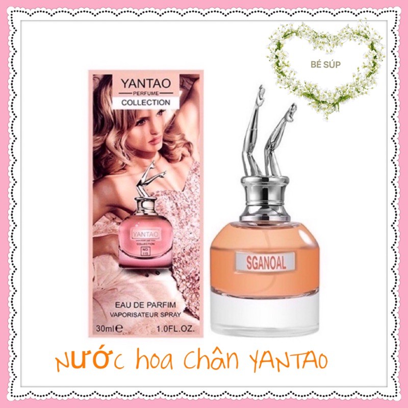 XÃ KHO — Nước Hoa Đôi Chân KARRI YANTAO 30ML — CAM ĐOAN CHÍNH HÃNG HÀNG ĐỦ TEM