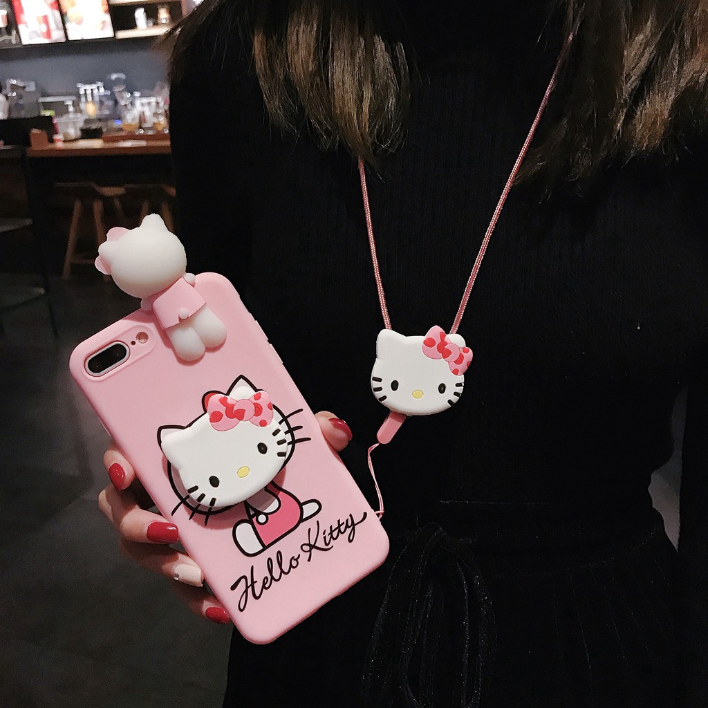 Lovely Hello Kitty OPPO F1 F3 Plus R9s R11 R11s Plus R15 Pro